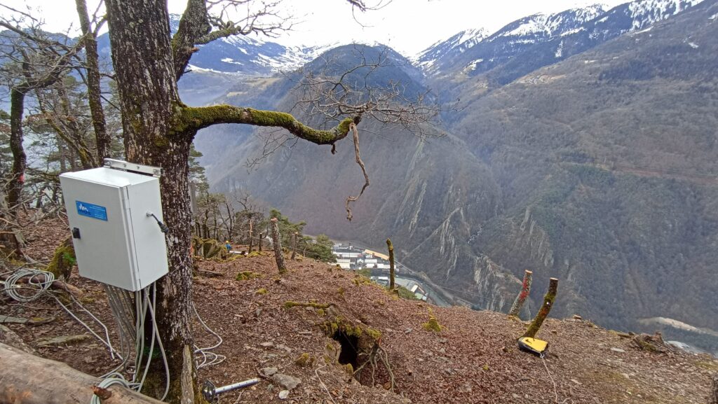 Station à la Léchère